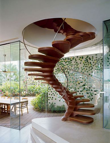 Лестницы и ступени, современный дизайн интерьера