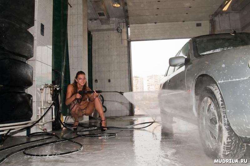 Новые методы мытья машин на автомойках
