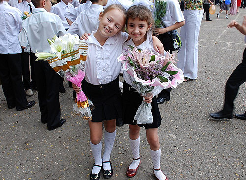 1 сентября 2010 фото школьников