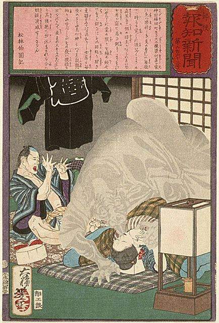 Японские гравюры из желтой прессы 1870-х