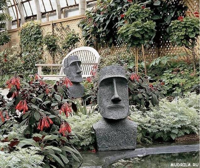 Необычные эксклюзивные дизайнерские скульптуры для сада