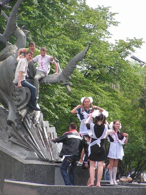 Выпускники и выпускницы на Украине, 2009 год