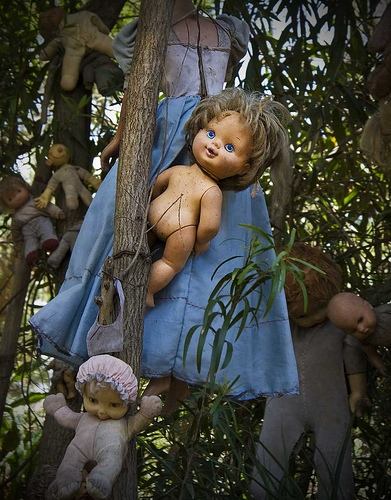 Остров кукол в мексике. Душа девочки в куклах