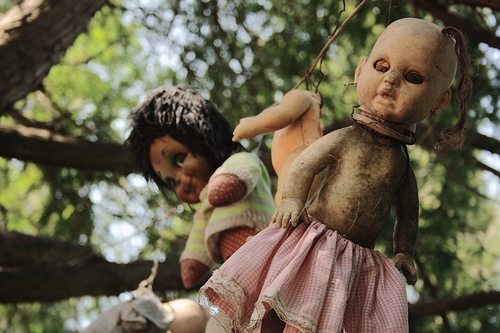 Остров кукол в мексике. Душа девочки в куклах