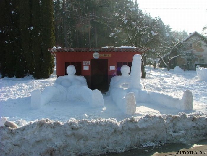 Креативные снеговики