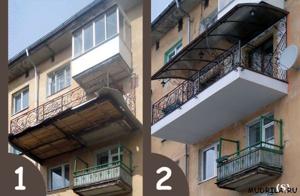 Как правильно сделать балкон