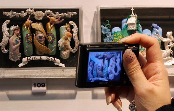 прикольные картинки, мода для ногтей Tokyo Nail Expo 2009