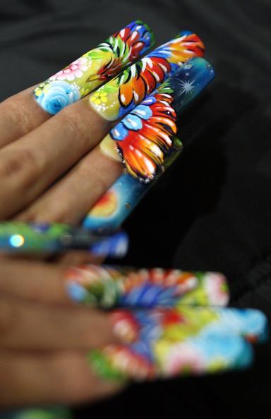 прикольные картинки, мода для ногтей Tokyo Nail Expo 2009