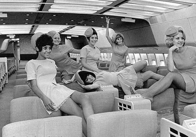 Стюардессы 60-70-х годов