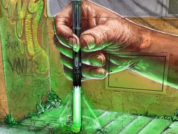 3D-граффити художника Тома Брагадо Бланко