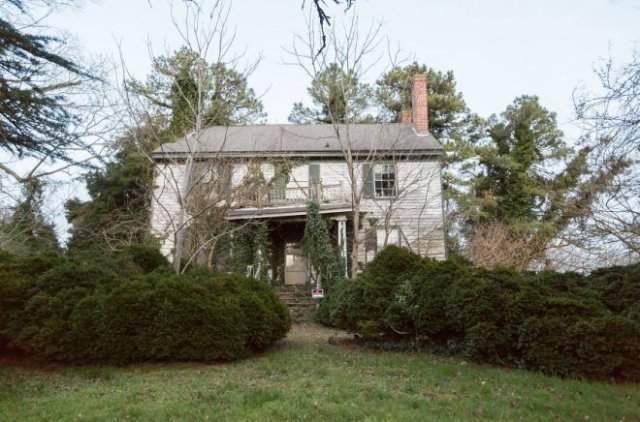 Заброшенный дом, который когда то принадлежал полковнику, участвовавшему в Гражданской войне в США