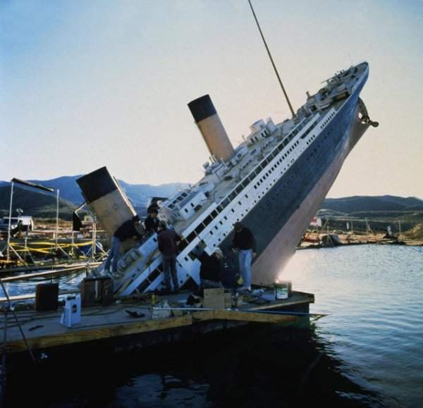 Модель корабля, созданная для «Титаника»