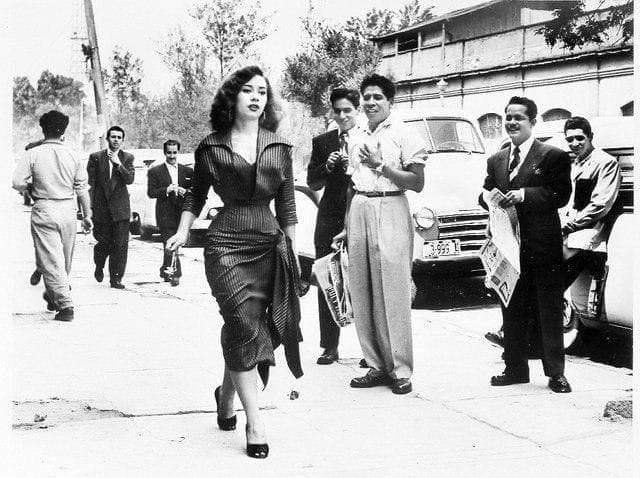 Мексиканская актриса Мартина (Мати) Гуитрон, Мехико, 1953 г.