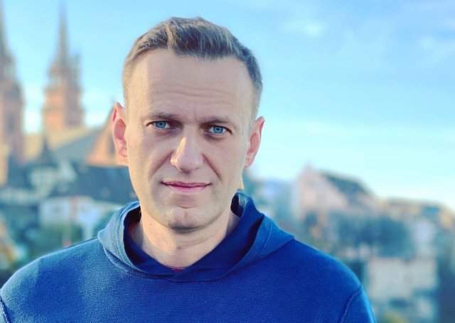 Алексей Навальный с волосами