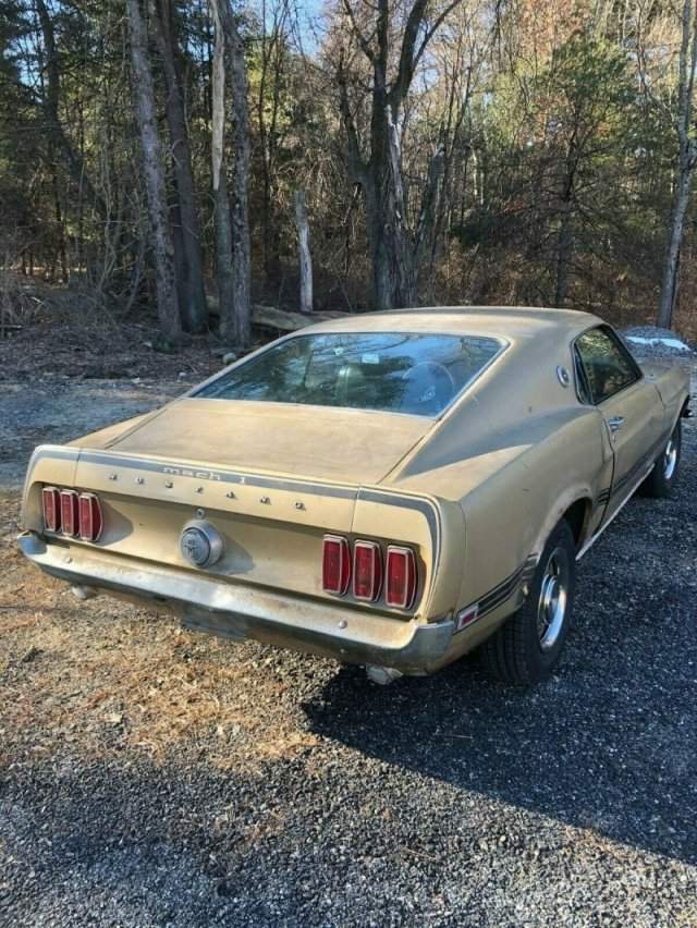 Ford Mustang 1969 года, который стоял без движения 40 лет
