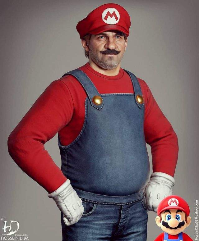 Реалистичный Марио