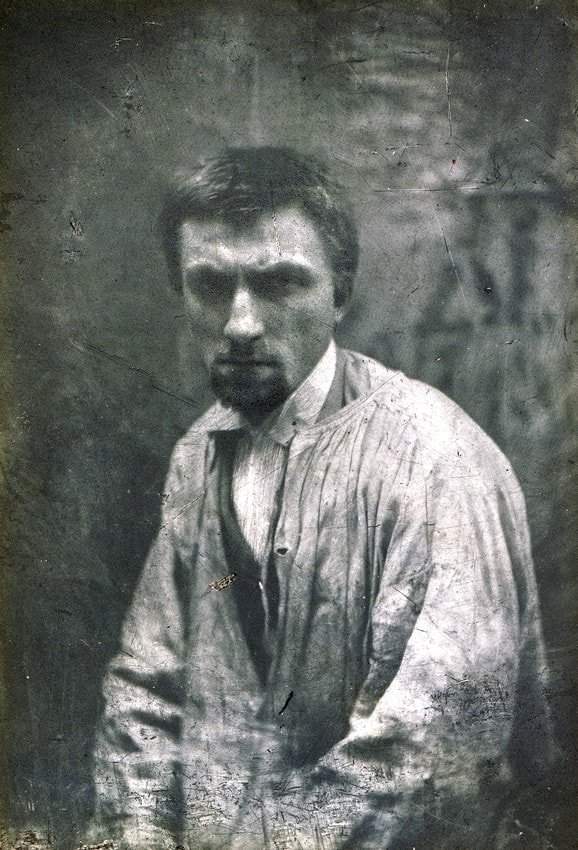 22-летний знаменитый французский скульптор Огюст Роден в 1862 году