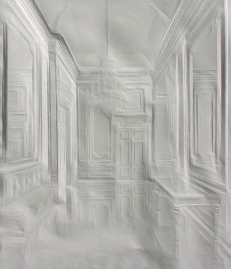 Саймон Шуберт создает произведения искусства, просто складывая белые листы бумаги