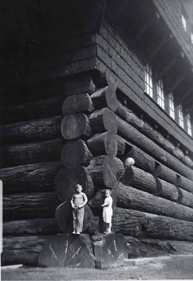 Избушка из секвойи, Риджфилд, Вашингтон, США, 1938 год.