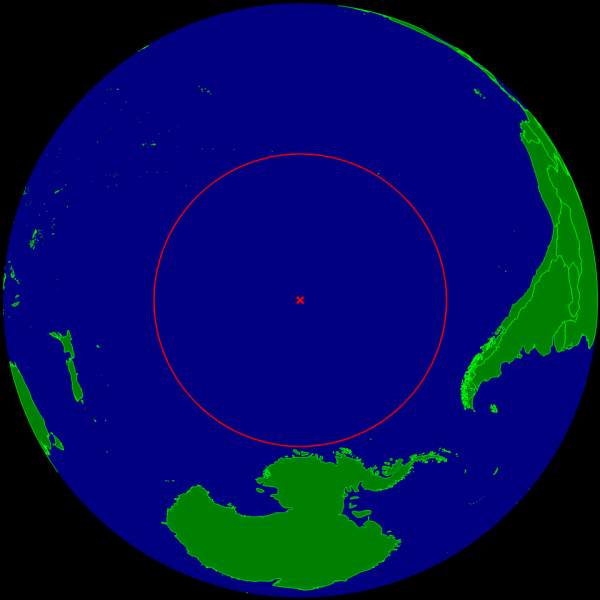 Точка Немо — условно обозначенное место в Тихом океане, которое находится в наибольшем отдалении от любой суши