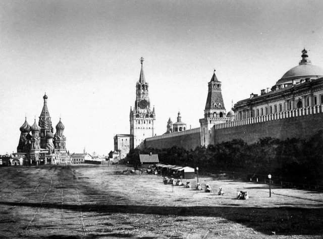 «Самая старая фотография Красной площади». Москва, 1856 г.