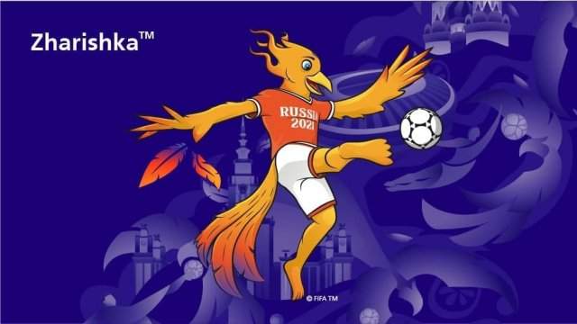 Жар-птица Жаришка стала талисманом чемпионата мира по пляжному футболу 2021 года