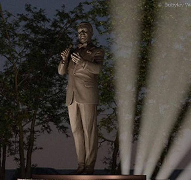 Как будет выглядеть памятник Иосифу Кобзону на Садовом кольце в Москве