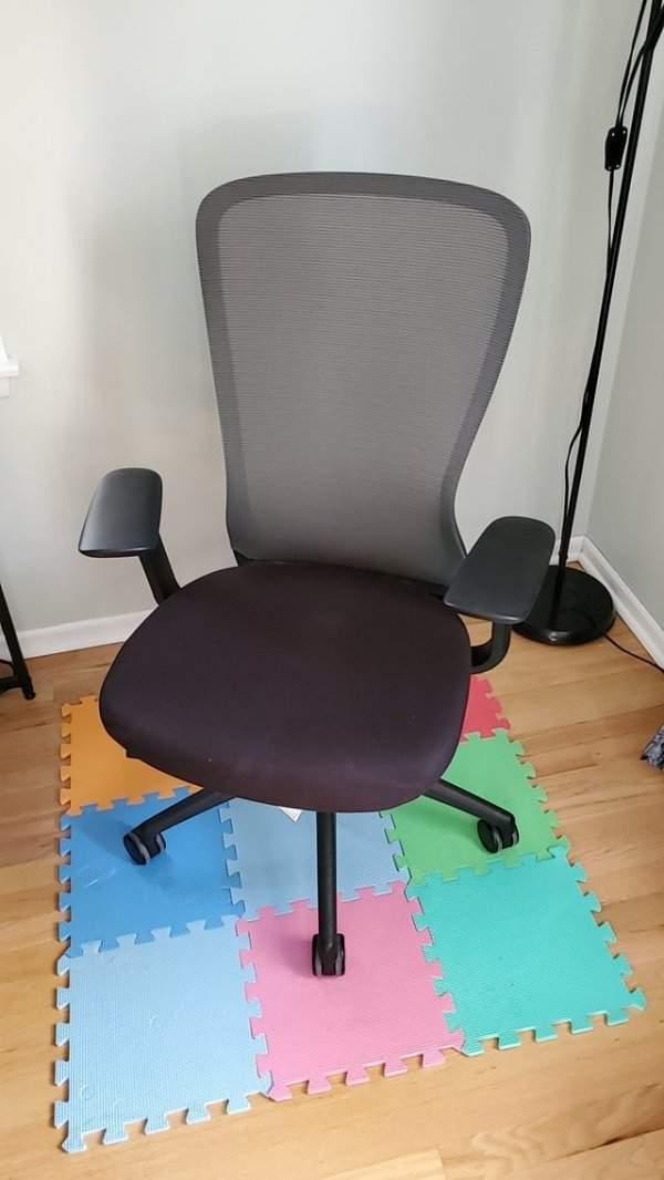 Альтернатива коврику для стула