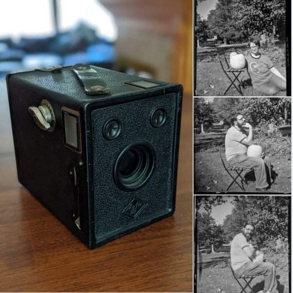 Старая камера, которой 85 лет, и снимки, которые она делает