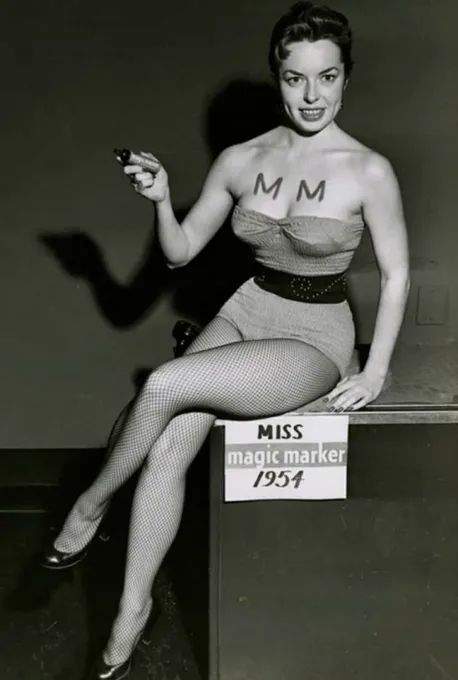 Мисс Магический маркер, 1954 год