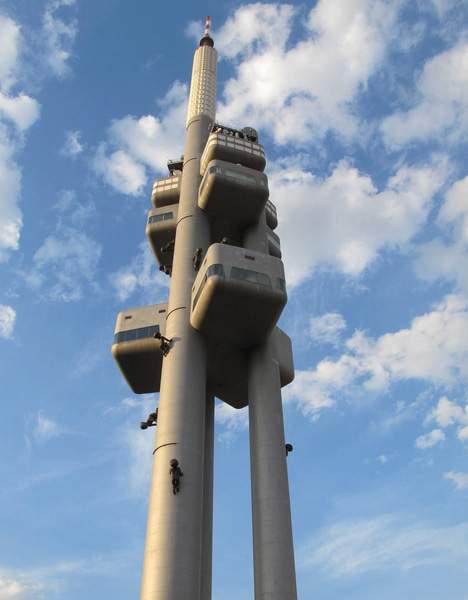 Жижковская телевизионная башня, Прага, Чехия