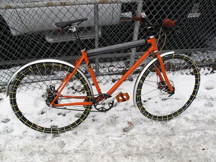 Недорогая зимняя резина на велосипед