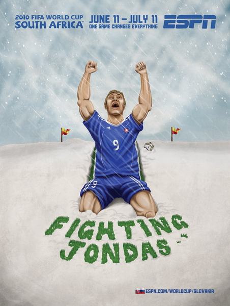Футбольные постеры к Чемпионату мира по футболу 2010