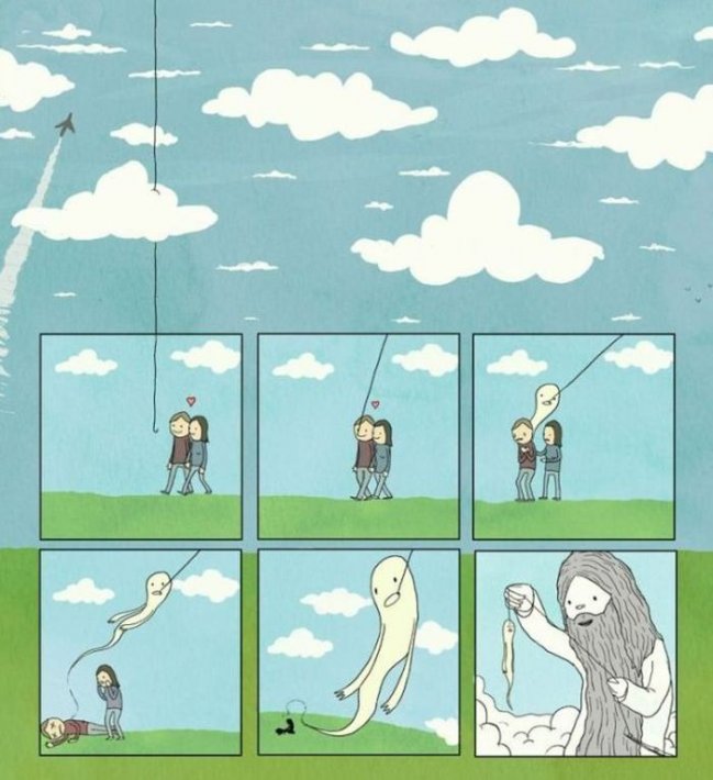 Как Бог ловит рыбу