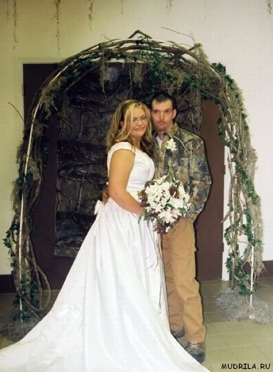 Прикольные свадебные фото