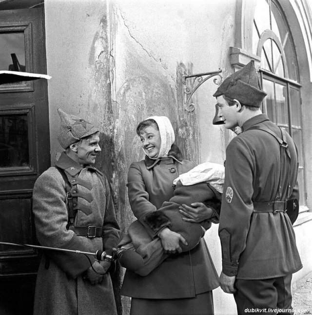 Архивные фотографии со съемок популярных советских фильмов