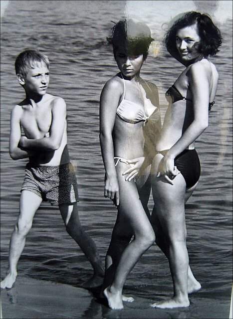 Советские девушки на пляжах