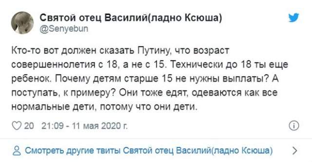 Реакция россиян на отмену периода нерабочих дней и речь Владимира Путина