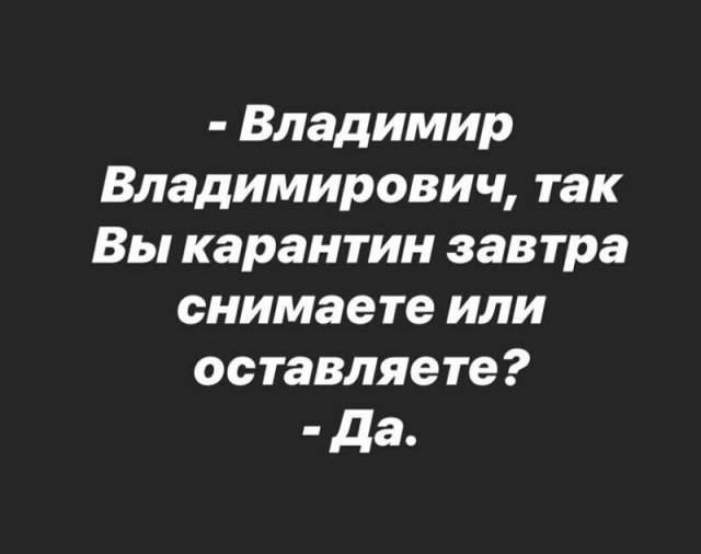 Реакция россиян на отмену периода нерабочих дней и речь Владимира Путина