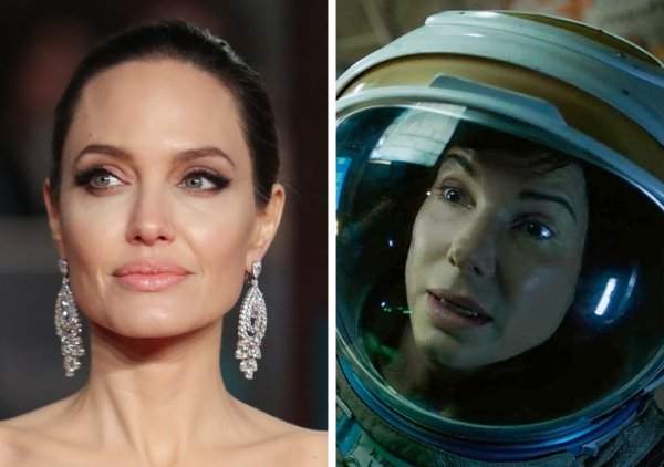 Анджелина Джоли должна была сыграть астронавта в фильме &quot;Гравитация&quot;