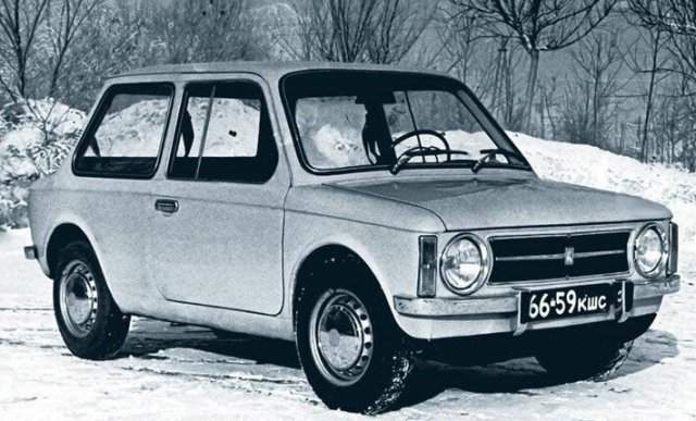 Необычные автомобильные концепты времен СССР