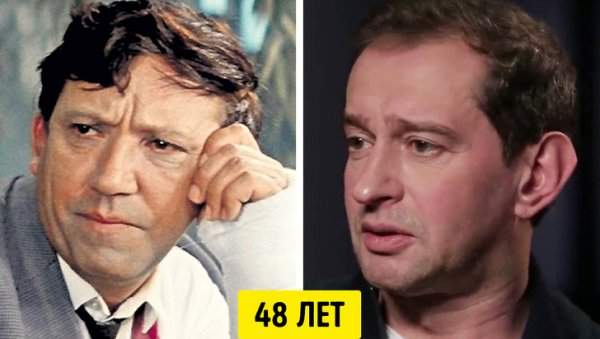 Юрий Никулин и Константин Хабенский — 48 лет