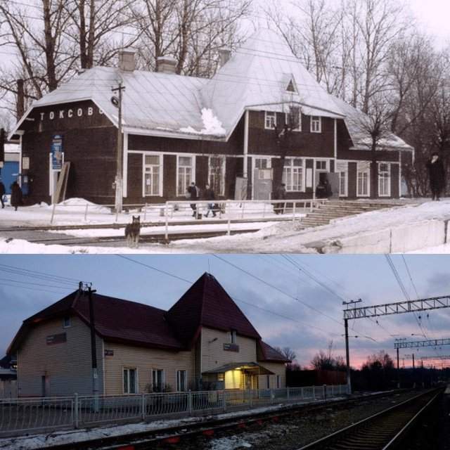 Русская архитектура - до и после восстановления