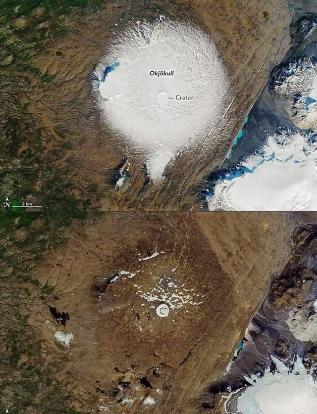 Ледник в Исландии