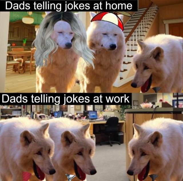 Один из самых популярных мемов этого года - смеющиеся волки