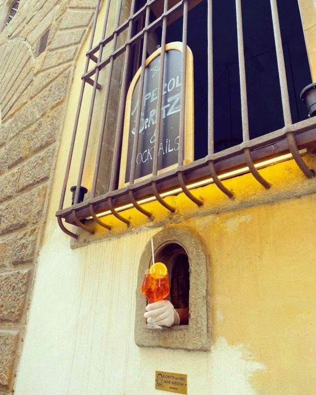 Винные окна в Тоскане