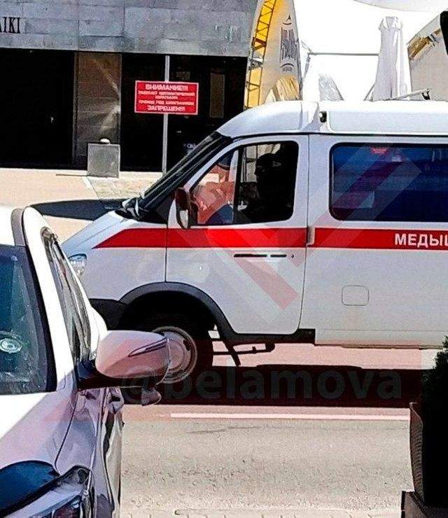 В Минске силовики ездят в машинах скорой помощи