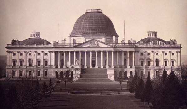 Капитолий, Вашингтон: 1846 год и сейчас
