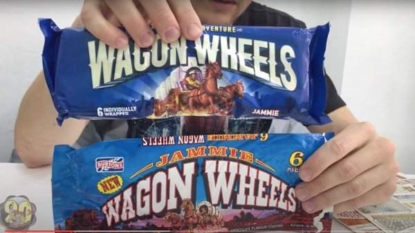 Вкус детства - шоколадки Wagon Wheels тогда и сейчас