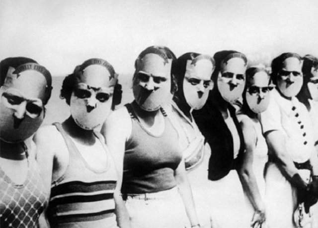 Участницы конкурса Мисс прекрасные глаза. США, Флорида, 1930 год